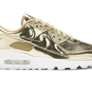 Nike Air Max 90 Metallic Pack - Gold 2020 - Size 7.5